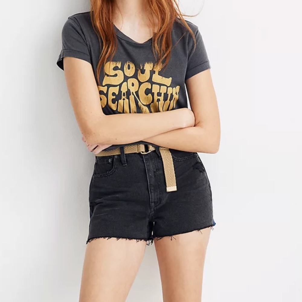 NWT Madewell The Momjean Short in Encino Wash